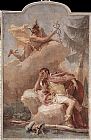 Giovanni Battista Tiepolo Canvas Paintings - Mercury Appearing to Aeneas